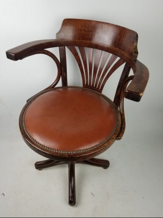 Image 1 of Prachtige Thonet stijl bureaustoel