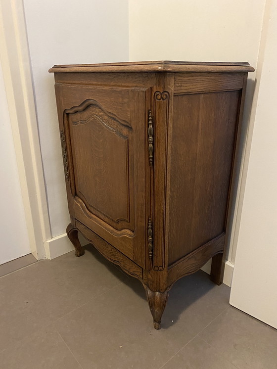 Image 1 of Vintage houten kastje