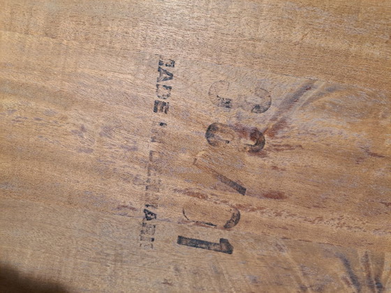 Image 1 of Carrito de audio danés de teca con cajón, mueble para TV