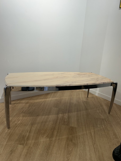 Vintage coffee table – salontafels, Marble (photo 2 of 6)