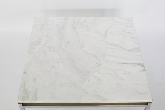 Image 1 of Coffee table marble 60s overplating on the frame