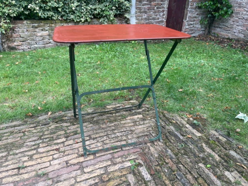 Tavolo da giardino Tavolo da bistrot Tavolo pieghevole Francese – tuintafels, Iron