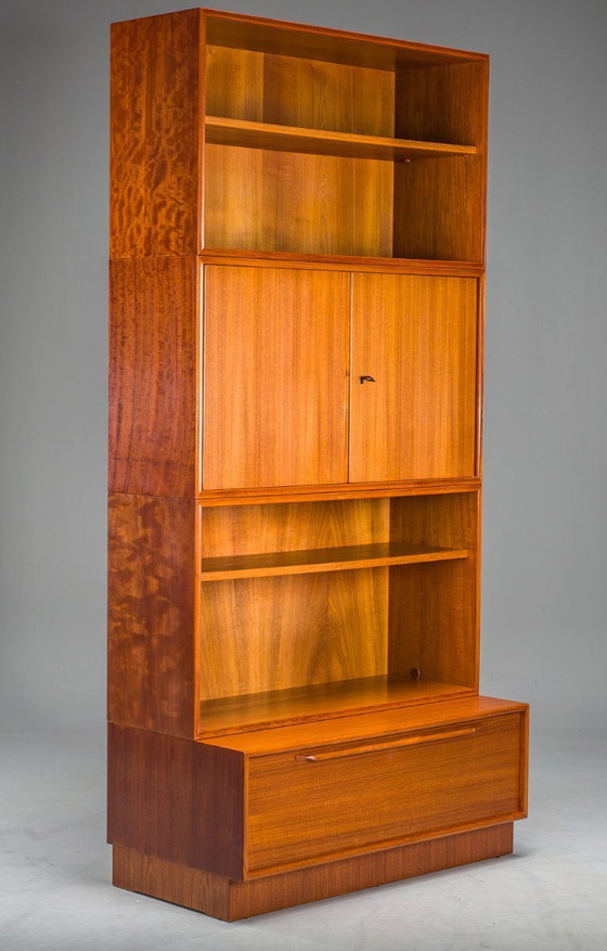 Image 1 of Grand meuble vintage en teck par Heinrich Riestenpatt, 1960s