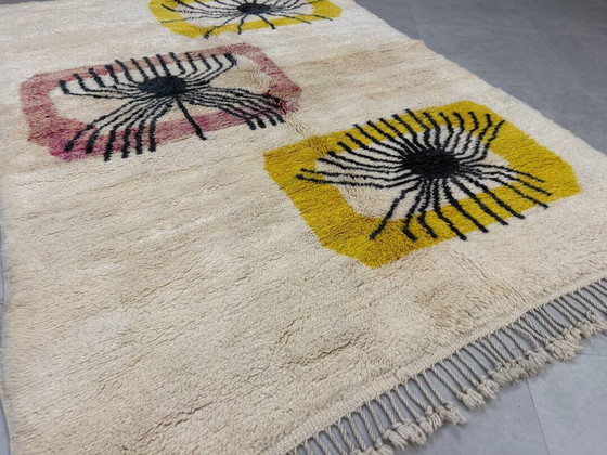 Tappeto Beni Ourain su misura 3/2 m - Tappeto in lana marocchina – Tappeti, Wool, Chrome, Modern (photo 6 of 9)