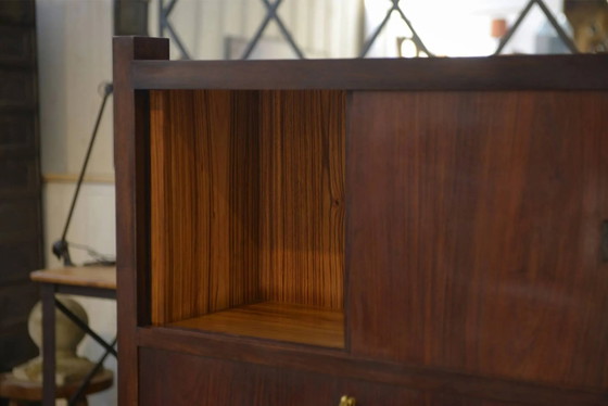 Sekretär aus Palisander aus den 1950er Jahren. – Schreibtisch, Mid Century Modern (photo 6 of 13)