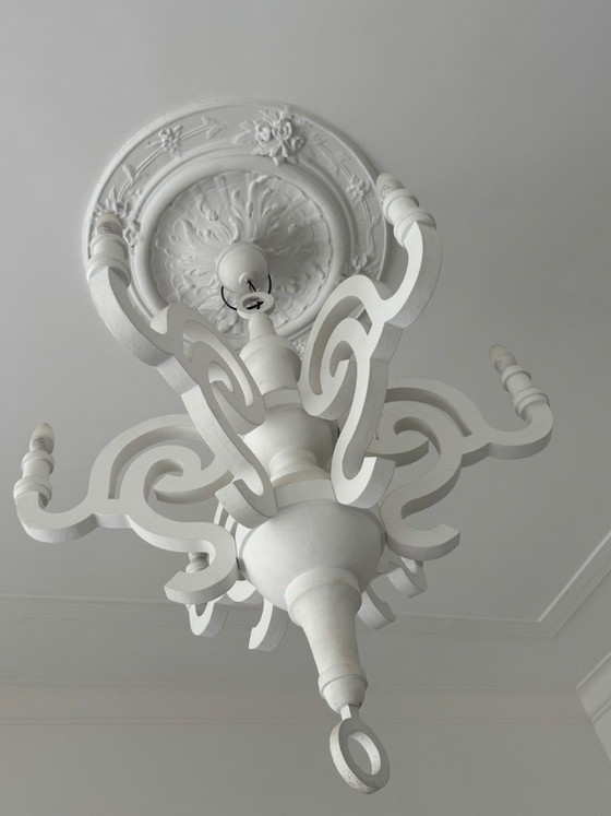 Candlestick Moooi Paper Chandelier XL - Studio Job – Wood (photo 4 of 5)