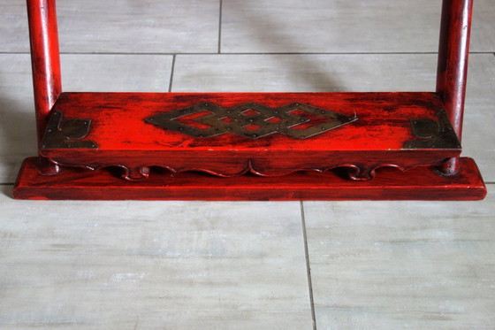 Image 1 of Ancien fauteuil pliant de mandarin, Chine, milieu XXème