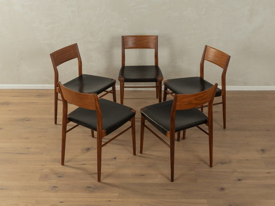 Image 1 of Chaises de salle à manger des années 1950, Georg Leowald pour Wilkhahn