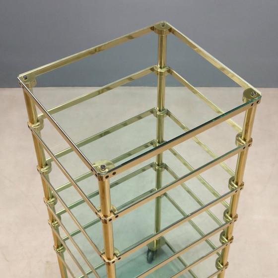 Image 1 of Présentoir en verre des années 1980