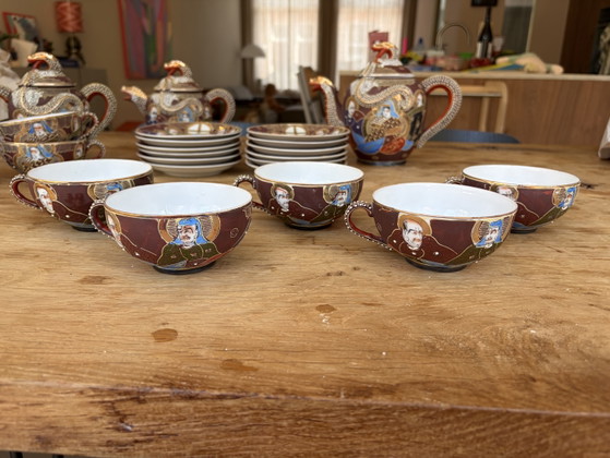 Chinesisches Teeservice – Tafelgeschirr, Ceramic (photo 10 of 15)