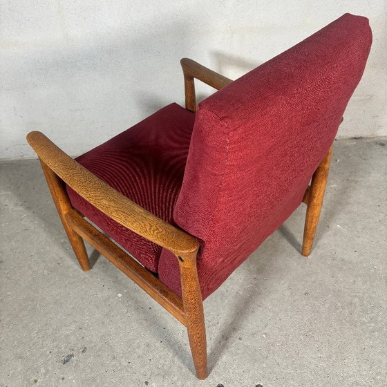 Image 1 of Fritz Hansen lounge stoel Deens design 60's