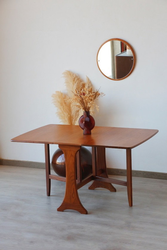 Image 1 of G-Plan opklapbare Scandinavische teakhouten tafel