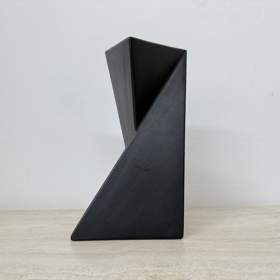 Image 1 of Vaso di design di metà secolo Jan van der Vaart , anni '70