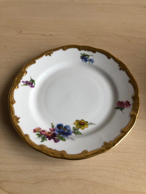 art deco Weimar Porzellan Gemany gebaksbordje