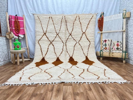 Tapis marocain traditionnel en laine 300cmx200cm