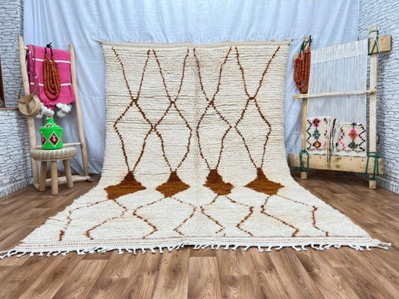 Image 1 of Tapis marocain traditionnel en laine 300cmx200cm