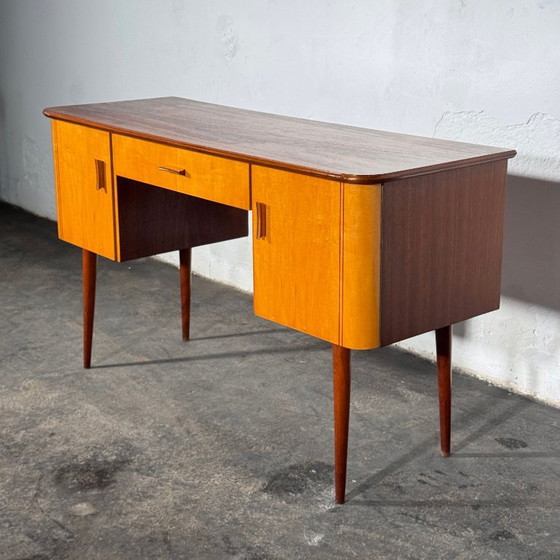 Oost-Duits schrijfbureau van Heidenau, jaren 1960 – Eettafels, Wood (photo 10 of 13)