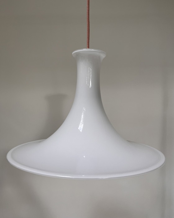 Lampada a sospensione Holmegaard Mandarin di Michael Bang, Danimarca, anni '80 – Lampade a sospensione, Glass (photo 4 of 10)