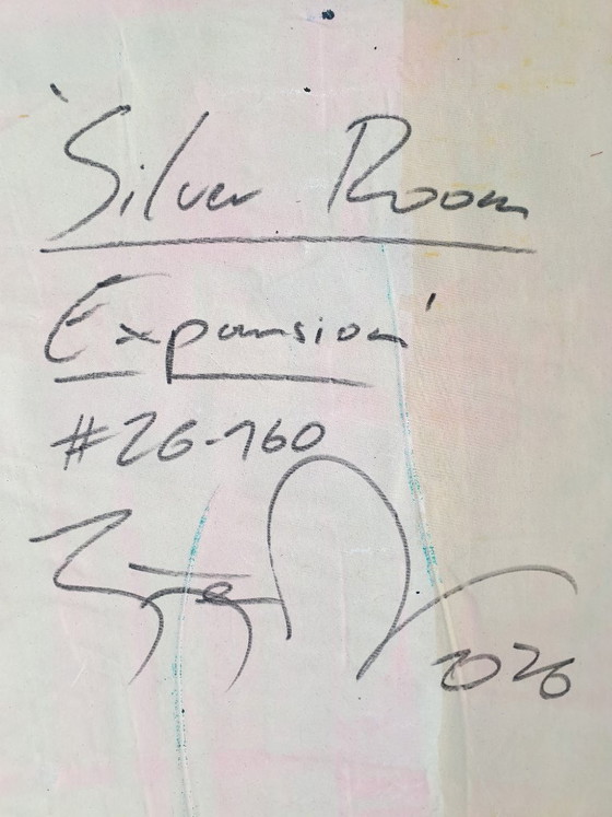 Jürgen Angeler – Erweiterung des Silbernen Zimmers – Gemälde & Zeichnungen, Canvas (photo 9 of 23)