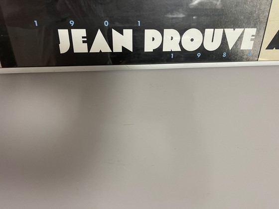 Jean Prouvé Architecte Raro Poster d'Arte Grande Formato, Archives Internationales, Incorniciato. Francia, (photo 12 of 14)