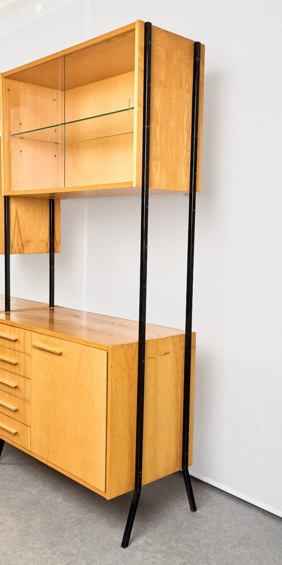 Vintage Modulaire Wandkast, jaren 60, Tsjechoslowakije – Wood (photo 5 of 24)