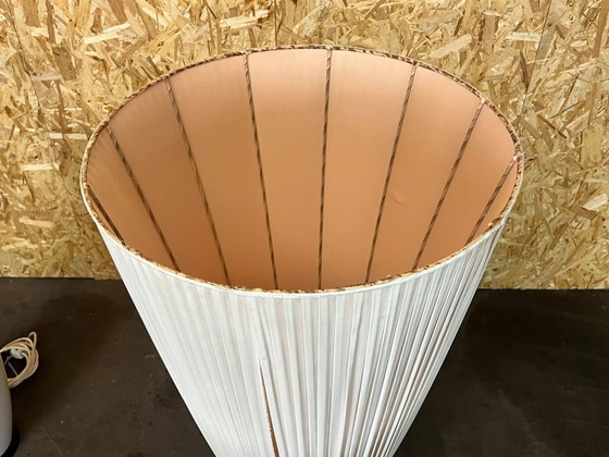 Image 1 of Lámpara de pie XL años 60 y 70 de porcelana KPM de latón Space Age