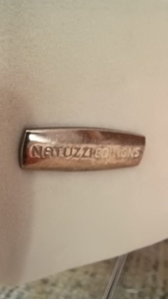 Image 1 of Natuzzi armchair with footstool