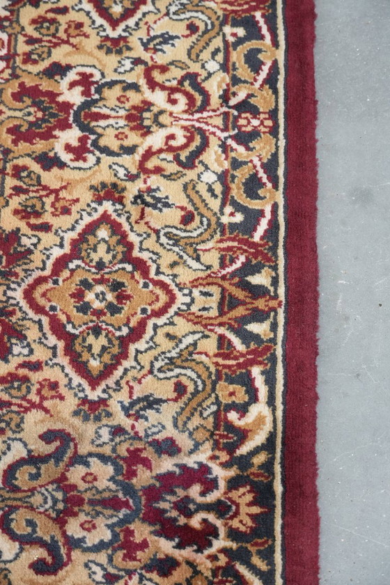 Image 1 of Tappeto/moquette pazzesca con bellissimi motivi principalmente nei colori rosso e giallo 296x203cm