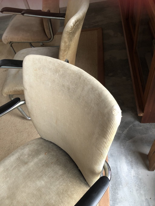 4 sillas De Wit – Gebroeders de Wit, fauteuils, Textile (photo 2 of 6)