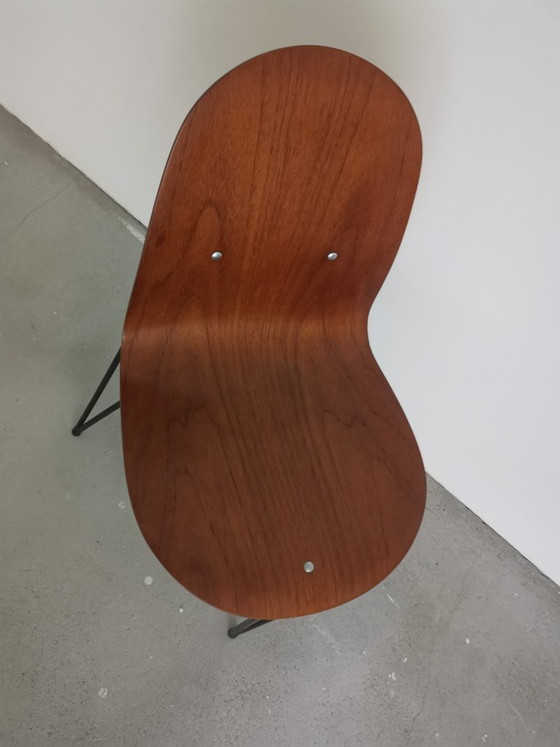 Paires de chaises tripodes par Enzo Strada pour Mobili Barovero – Mobili Barrovero, Chaises de salle à manger (photo 6 of 12)
