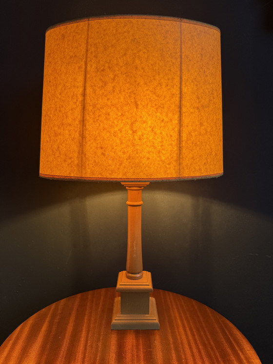 Image 1 of Lampada in legno di faggio di Laura Ashley, anni '70