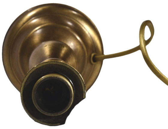 Vintage brass baluster lamp base, 10x21cm – Table lamps (photo 4 of 7)