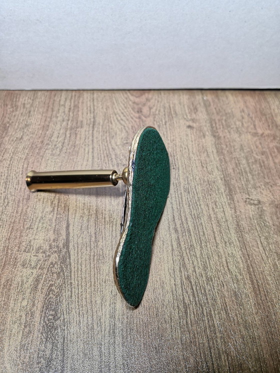 Image 1 of Fountain Pen / Penholder Brass Poodle Royal / Vintage 70's design