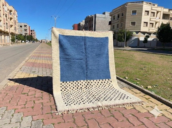 Image 1 of Tappeto tradizionale fatto a mano in pura lana, dimensioni 150/250 cm