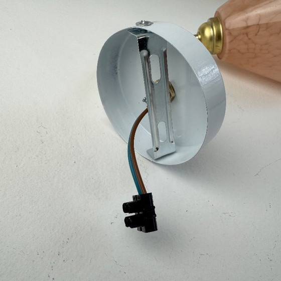 Image 1 of Coppia di applique da parete in vetro Clichy vintage