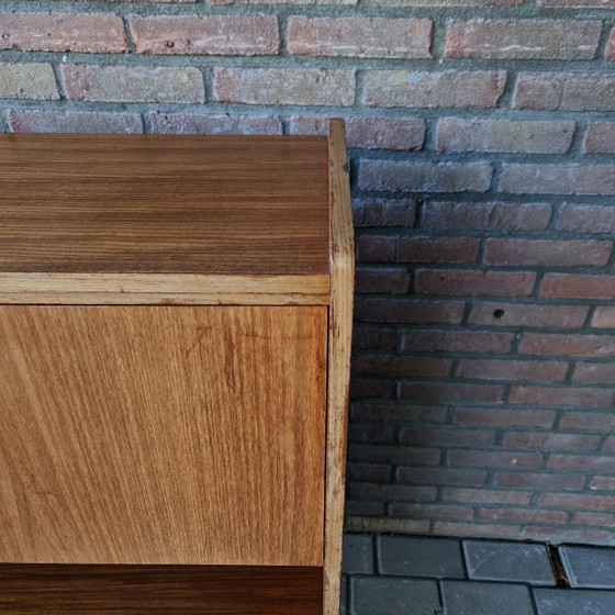 Vintage Wandkast Minibar Kastje Mid Century – Wood (photo 10 of 15)