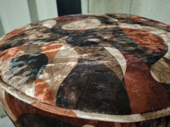 Image 1 of 4x Bar stool bar chair stool vintage brutalist design