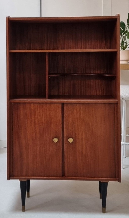 Credenza alta di metà secolo