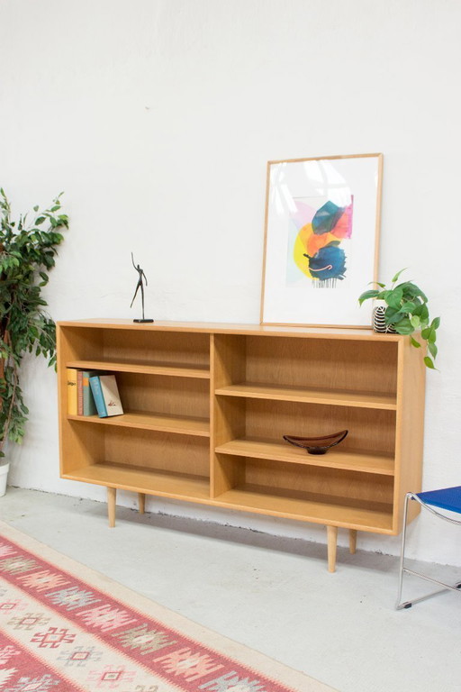WK Möbel highboard bookcase vintage oak