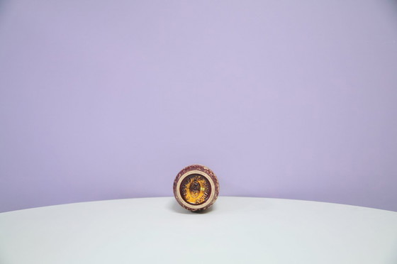 Image 1 of beige tapering West Germany vase