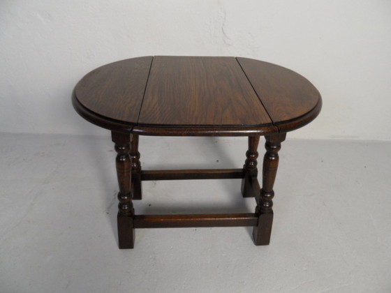 Image 1 of Vintage oak side table