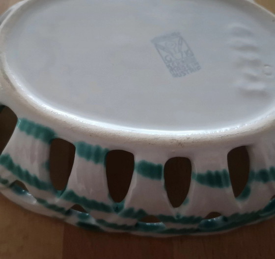 Image 1 of Ciotola a cestino Gmundner Keramik con apertura, fiammata