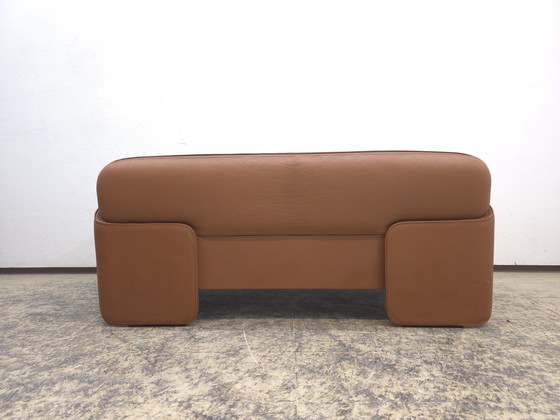 Image 1 of De Sede ds 125 Gerd Lange Garnitur Designersofa Ledersofa Couch Zweisitzer Dreisitzer cognac