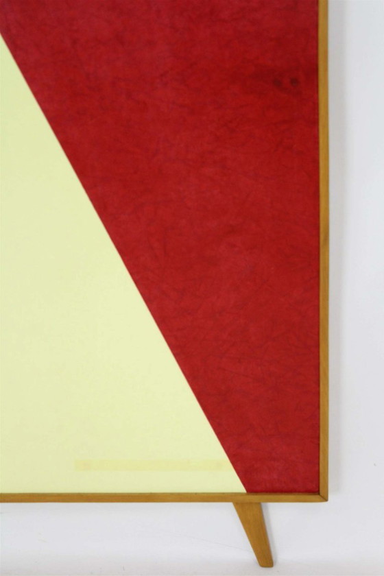 Image 1 of Vintage Geometric Coat Rack from Drevokov Blatna, 1970s