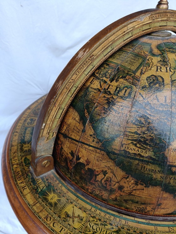 Image 1 of Vintage italiaans wereldbol bar, antiek bar