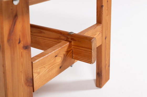 Image 1 of Scandinavian Modern solid pine coffee table