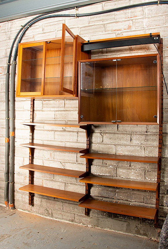 Image 1 of Une étagère modulable Danoise en teck par Poul Cadovius pour Cado 1960.