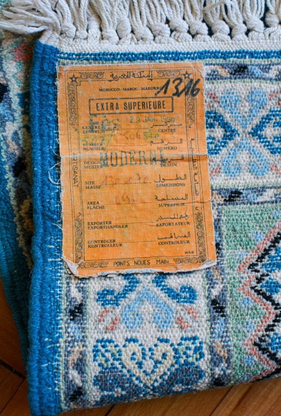 Tappeto Vintage Marocchino Annodato a Mano – Extra Supérieure – 130 × 70 cm – Tappeti, Lana (photo 6 of 6)