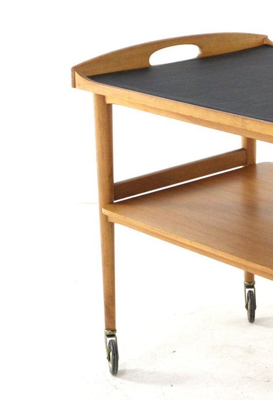 Image 1 of Vintage Trolley Met Los Dienblad