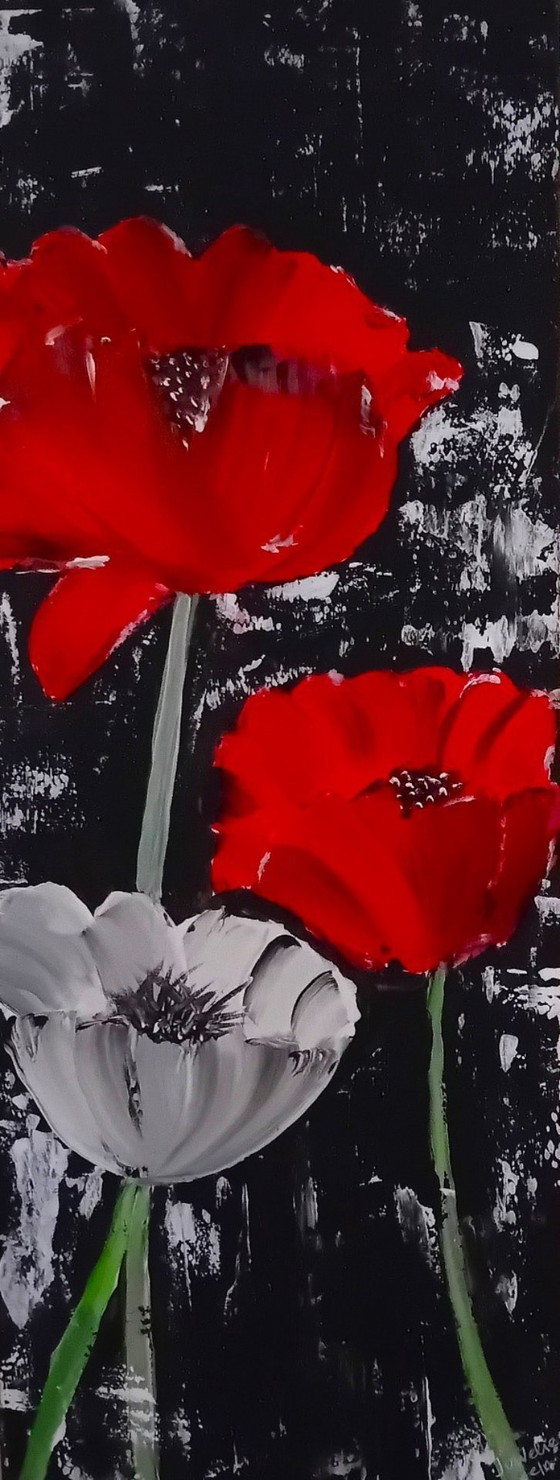 Image 1 of 2 luik klaprozen